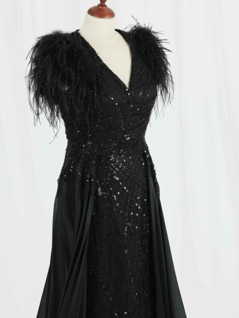 Black Party Dress(Sleeveless)